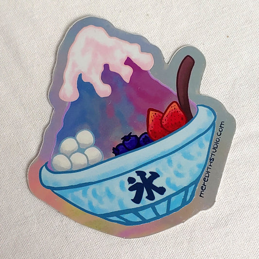 STICKER - kakigori holo