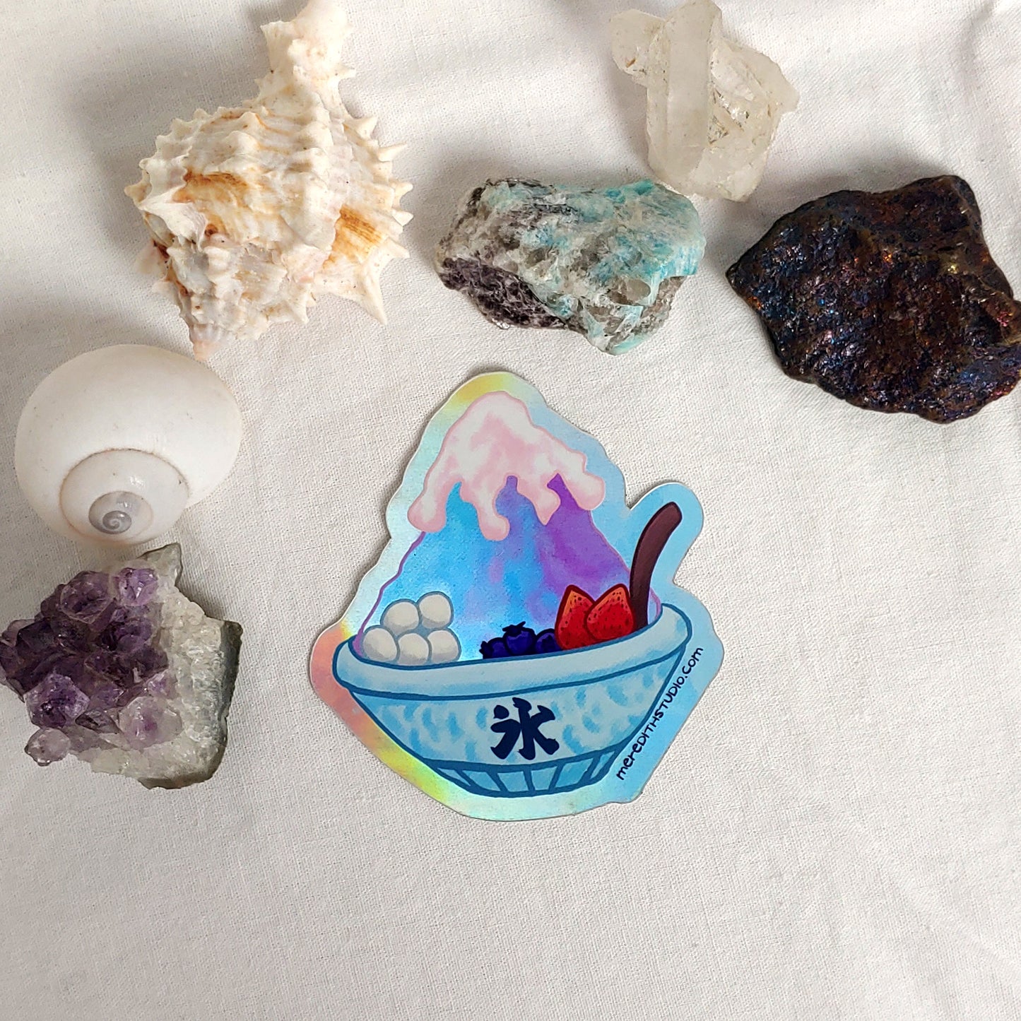 STICKER - kakigori holo