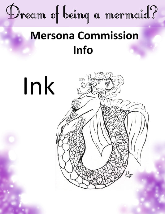Mersona Commission - Level 2 - Ink
