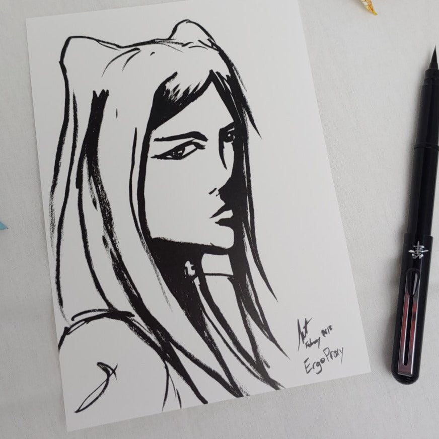 PRINT 5x7 - Re'l Mayer Portrait