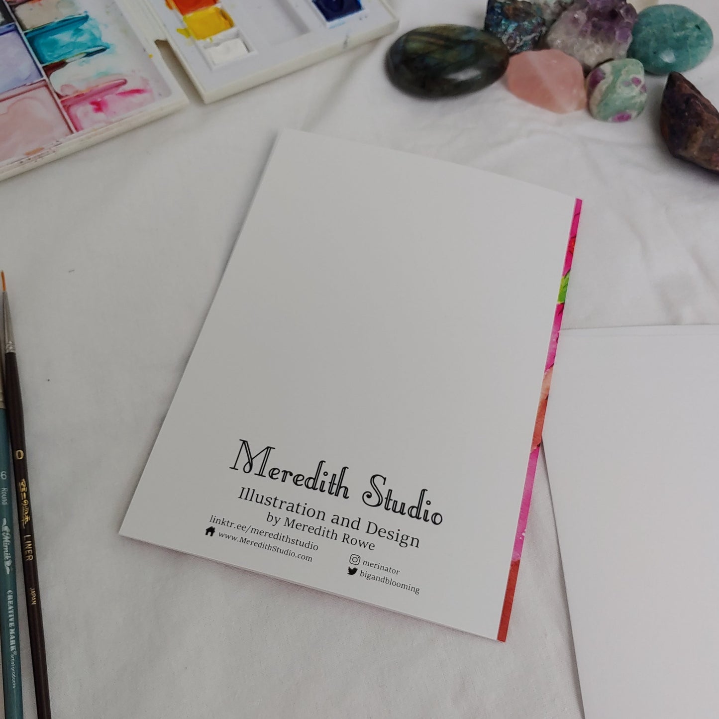 A7 CARD - Flower Elf