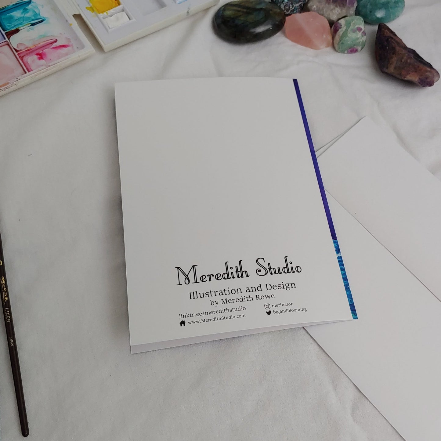 A7 CARD - The Mermaid Moon