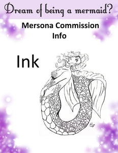 Mersona Commission - Level 2 - Ink